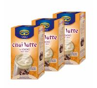 Krüger Chaï Latte Sweet India, Chocolat, Thé au Lait, Lot de 3, 3 x 10 sachets
