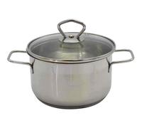 Krüger Chair-Marmite " Manhattan " Ø16cm Marmite Inox Avec Couvercle 1,5 Litre