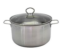 Krüger Chair-Marmite " Manhattan " Ø24cm 5,5 Litre Marmite Inox Avec Couvercle