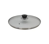 Krüger Couvercle en verre Couvercle de casserole de la série Diamant plat 32cm