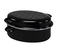 Krüger Gansbräter Gourmet GBCS38 Gänsebräter 38Cm Émaillé Bräter Schmortopf