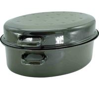 Karl Kruger Krüger Plat à rôtir en émail Bleu 30 cm