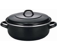 Krüger 2027398 Rôtissoire INOX Noir 24 cm