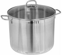 Krüger J1700 Jumbotopf 30cm 17,0l, Acier inoxydable, argent (1 pièce)
