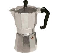 Krüger Kaffee ITALIANO Cafetière italienne argent Nombre de tasse=9