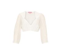 Krüger Madl Blouse folklorique écru, Taille 40