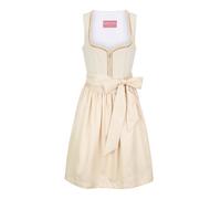 Krüger Madl Dirndl 'Soleil' crème / camel, Taille 40
