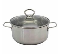 Krüger Marmite " Manhattan " 20cm Inox Couvercle, Egalement /Aussi Induction