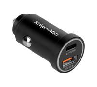 Krüger&Matz Chargeur de Voiture 38W avec Power Delivery et Fonctions de Charge Rapide KM0873