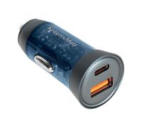 Krüger&Matz Chargeur De Voiture Rapide 30W USB C pour Allume Cigare 12-24V QC PD KM0872