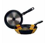 Krüger Poêle à Frire " Delta " Plat Rond 24cm Antiadhésif Qualité,avec Induction