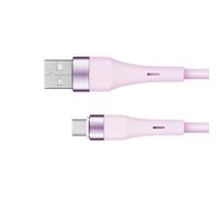 Kruger&Matz Câble USB - Micro USB Silicone Rose 1 m KM1270-1P