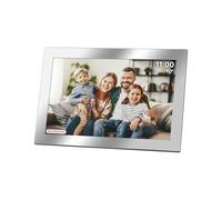 Kruger&Matz FRAMEO Cadre Photo Numérique 1280 x 800 Pixels 10.1" Wi-FI MicroSD Clip Vidéo Minuterie Météo Miroir Cadre KM1101