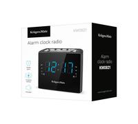 Kruger & Matz KM0812 Radio portable Horloge Numérique Noir