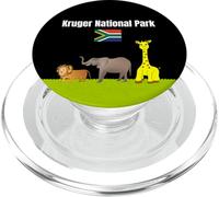 Kruger National Park Souvenir Afrique du Sud Drapeau Amoureux du Safari PopSockets PopGrip pour MagSafe