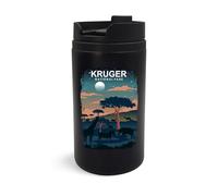 Kruger National Park Tasse de voyage en Afrique du Sud, gobelet de voyage, tasse à café isotherme, tasse portable