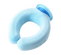 Krujecnt Bouteille d'Eau Chaude, Soutien Cervical en Forme U, Bouillotte Cervicale Chauffante, pour Confort des Épaules à la Maison au Bureau en Extérieur Camping Sommeil Temps Froid Adultes et