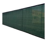 Krujecnt Clôture brise-vue de 1,8 x 15,2 m - Filet brise-vue en maille robuste pour jardin, cour, mur, balcon (attaches de câbles non incluses)