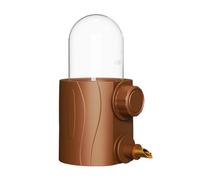 Krujecnt Faisseur d'eau à Cage à Oiseaux, Distributeur d'eau du Perroquet,Bouteille d'alimentation en Eau de 250 ML | Pet Cage fournit Un récipient à Outils de consommation, Accessoire d'oiseau pour
