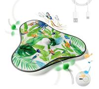 Krujecnt Jouets Interactifs pour Chats - Jeu Silencieux avec des Leurres Cachés Qui Se Déplacent - Jouet Actif Rechargeable - pour Coin d'Appartement, Moment de Solitude, Zone de Jeu, Salon