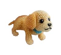 Krujecnt Kit de Broderie de Perles pour Débutants | Kit de Broderie de Perles 3D Chiens pour Débutants - Accessoires Complets de Art Ornemental pour Adultes et