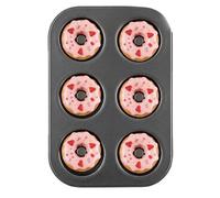 Krujecnt Moule à Donuts | Outil de cuisine multifonction antiadhésif réutilisable - Accessoire de cuisine pour donuts et gâteaux - pour Bagels, Desserts, Maison, Appartement, Restaurant, BBQ, Fêtes,