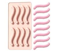 Krujecnt Moules à bonbons en silicone - Moules en silicone pour fondant, bonbons, pâtisseries de qualité alimentaire pour cookies, gelée, desserts, collations, cuisine, maison, fête, anniversaire