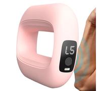 Krujecnt Outil De Massage Cellulite | Anneau Fascia Electrique Outil Massage Cellulite,Massant Vibrant Avec Ceinture Relaxation Musculaire Jambes Bras Ventre Cou Maison Voyage