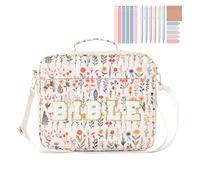 Krujecnt Sac Bible | Grand Sac Fourre-tout avec Bretelle d'Épaule - À Épaule Pour Transport De Bible - Pour Filles Adolescentes Femmes Travail École Bureau Église Noël Saint-Valentin