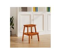 vidaXL Tabouret-escabeau 2 marches 153333 40x38x50 cm bois d'acacia solide
