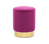 Kruk fluweel paars en goudkleurig249837