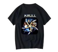 Krull 80's Sci FI Fantasy Movie T Shirt Mens Vintage Washed Comfortable Graphic Streetwear Homme Fashion Slightly Stretched