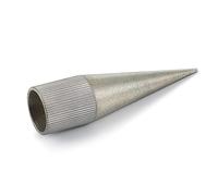 Kruluuvia 1 Pièce Cuir Émeri Rond Perforateur Bricolage Cuir Poinçon Affûteur de Bord Outil Poinçon Manuel Outil de Polissage 3-16MM