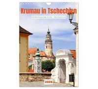 Krumau in Tschechien - Wunderschönes Cesky Krumlov (Wandkalender 2026 DIN A4 hoch), CALVENDO Monatskalender: Ein Besuchermagnet in Südböhmen an den Flussschleifen der Moldau