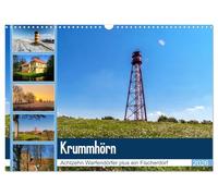 KRUMMHÖRN Dix-huit villages de guerre plus un village de pêcheurs, Version française (Calendrier mural 2026 DIN A3 portrait), Calendrier CALVENDO mensuel