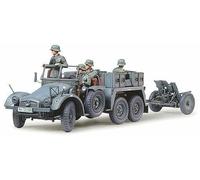 Krupp Protze 1 Ton 6x4 Kfz.69 Remorquage Camion With 3.7 CM Pak 1:3 5 Plastique