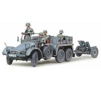 Krupp Protze 1 Ton 6x4 Kfz.69 Remorquage Camion With 3.7 CM Pak 1:3 5 Plastique