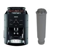 KRUPS 810B EA 810 B, Mtal, 2 kilograms, Black, Titanium & Cartouche Aqua Filter Claris F08801