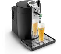 KRUPS BEERTENDER Machine à bière pression, Compatible avec les fûts de 5 L, Tireuse à bière, Pompe à bière, Indicateur température, Indicateur volume restant VB700800