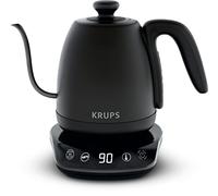 Krups Bouilloire Col de cygne BW923810 – 8 températures réglables, 1 L, 1250 W, Noir mat