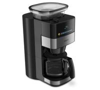 KRUPS Cafetière filtre programmable, 10 tasses, Broyeur grains intégré KM832810