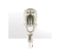 Krups CF-6000 Sèche-cheveux 600W Blanc - 2 Vitesses/Températures, Fonction Air Frais, Fonction Ionique, Thermoplastique, 230V/50Hz, avec Pochette Voyage