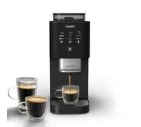 KRUPS Coffee Crush Extra, Machine à café à grains, ultra compacte, nettoyage facile, noir, SA4028E0