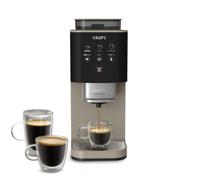 KRUPS - Coffee Crush Extra Machine à Café Ultra Compacte Chaï - 15 bars | Cafetière à grain avec broyeur - Prépare espresso et lungo - 3 niveaux de mouture - Interface intuitive - Format compact 15cm