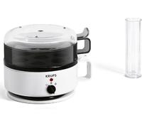 KRUPS Cuisinier à œufs EG2301 Ovomat Super 7 œufs blanc/noir