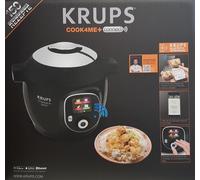 Krups CZ7158 Cook4Me+ Connect Multicuiseur, Autocuiseur, 1600 W, contrôle par application, noir/gris