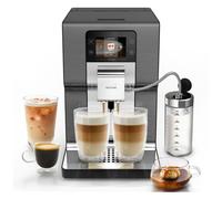 Krups Machine expresso Intuition Experience Hot&Cold EA879NE0 Argent métal brossé noir + métal