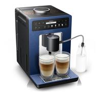 KRUPS Machine à café à grains, Aluminium brossé bleu, EVIDENCE by WILMOTTE EA89W410