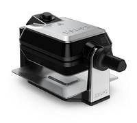 Krups Gaufrier rotatif Noir et Inox, 1200 W, Système rotatif professionnel, Position verticale, Gaufres Dorées, Plaques amovibles et antiadhésives FDD95D10