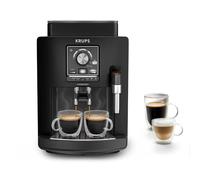 Krups Harmony, Machine espresso entièrement automatique avec buse vapeur, 4 boissons, Mousseur à lait manuel, Noir, EA5088E0
